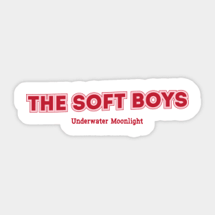 The Soft Boys - Underwater Moonlight Sticker